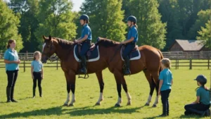 projet pédagogique équitation